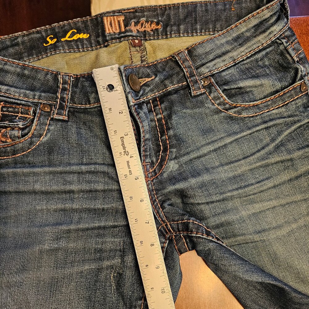 Kut from the Kloth Women's "So Low" Jeans, Size 6 - Picture 14 of 15